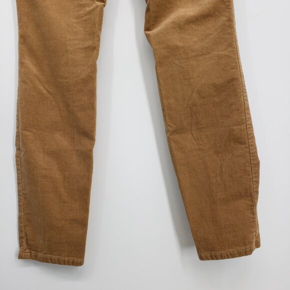 LOFT Corduroy Skinny Jeans‎ Pants 2 Camel Brown High Rise Waist Stretch Cotton - Picture 7 of 10